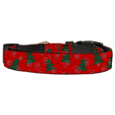 UNCONDITIONAL LOVE Christmas Trees Nylon and Ribbon Collars . Extra Small UN751522